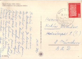 Amden - CH 1972 95 003 ●